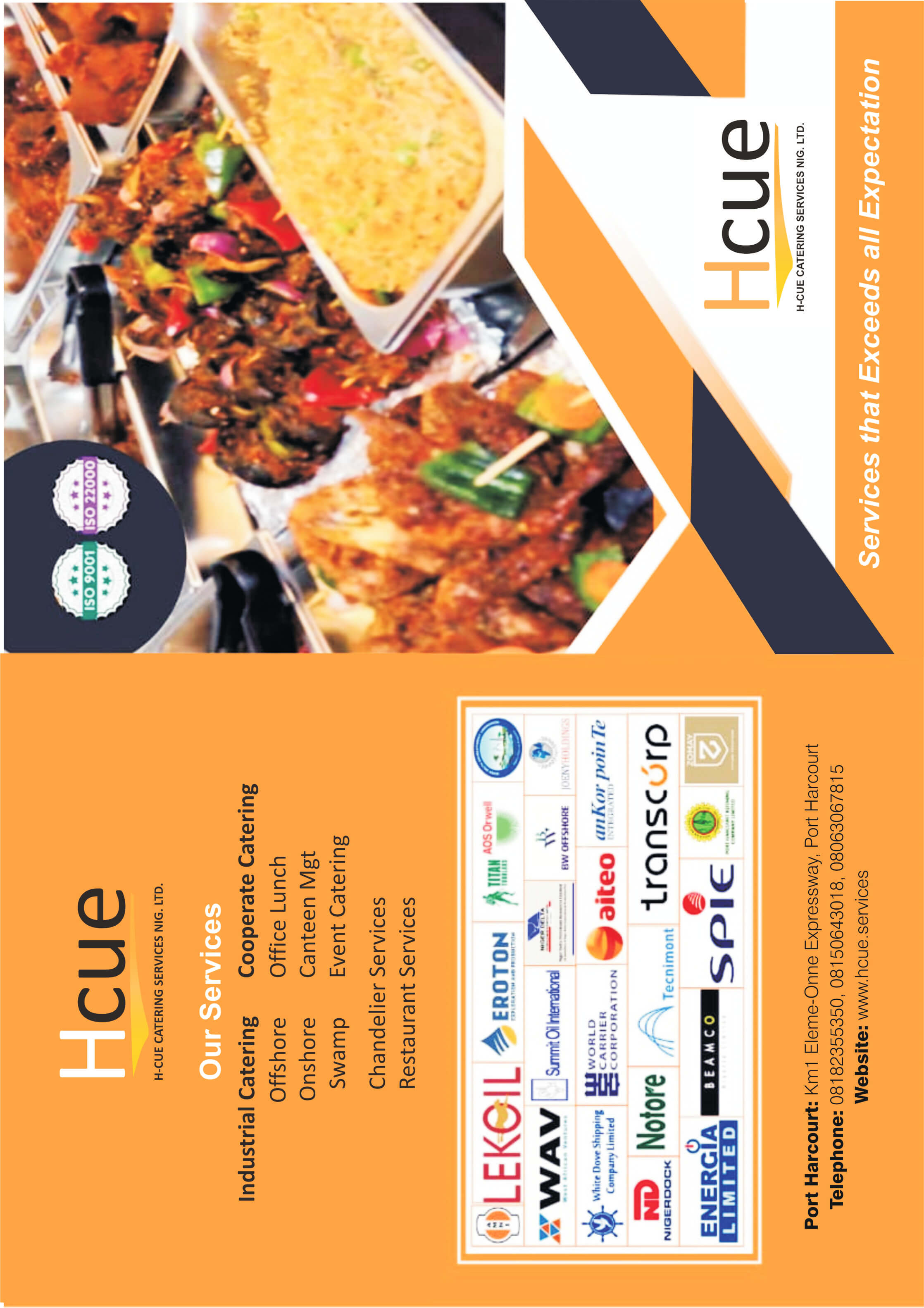 Hcue Catering Services