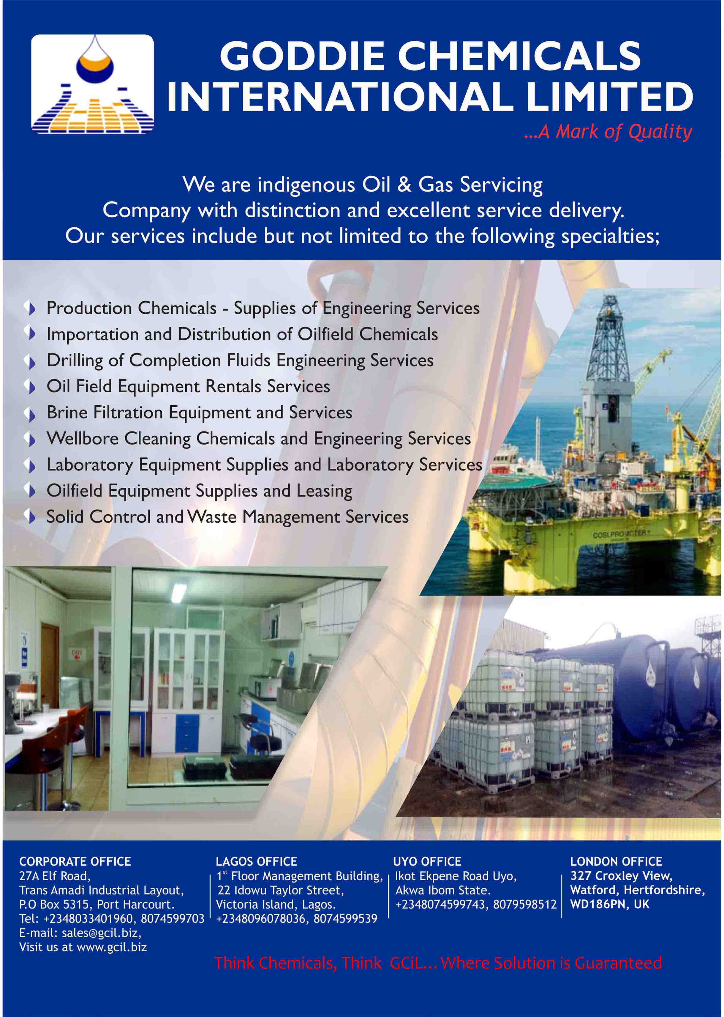 Goddie Chemicals International