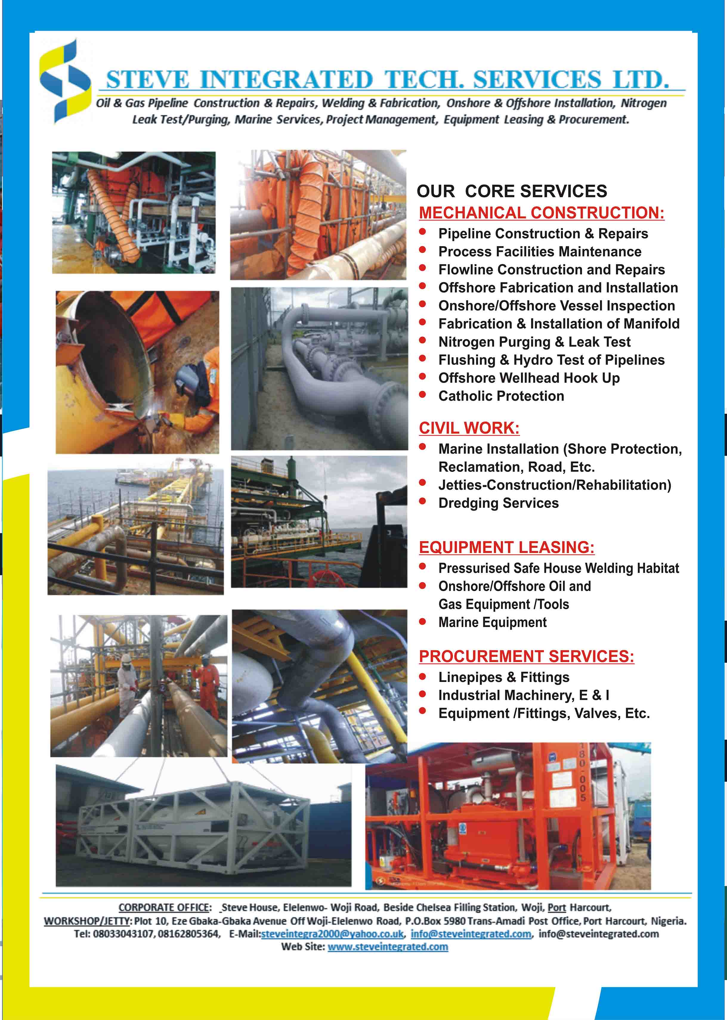 Steve Integrated Tech Services Ltd