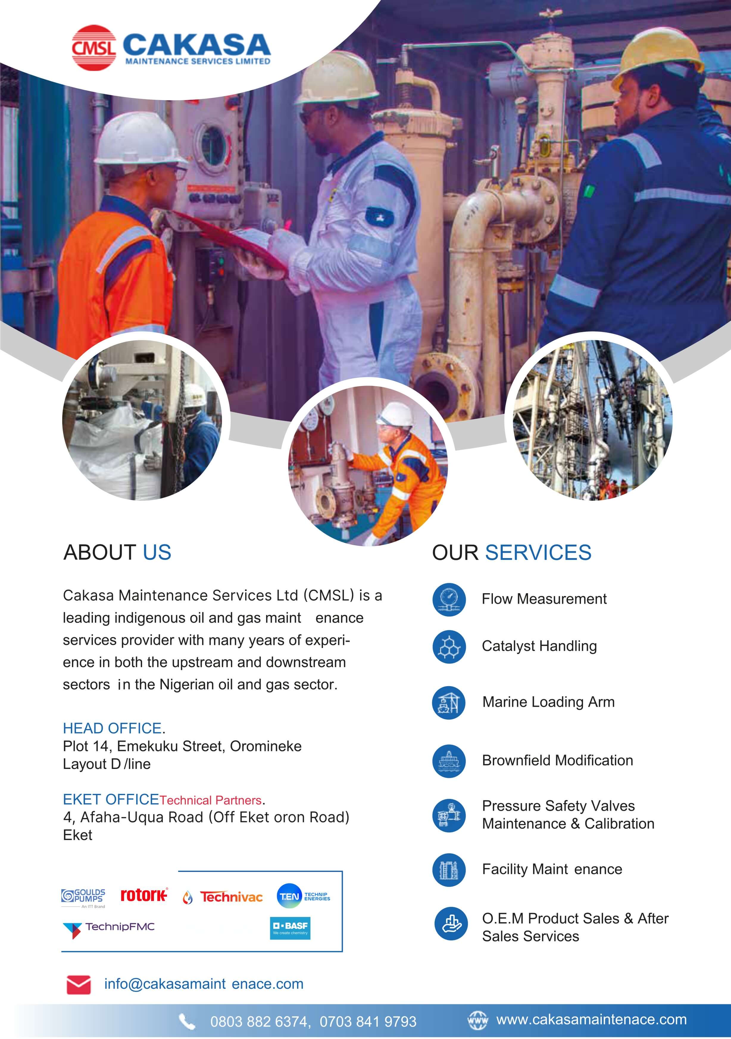 Cakasa Maintenance Services Ltd